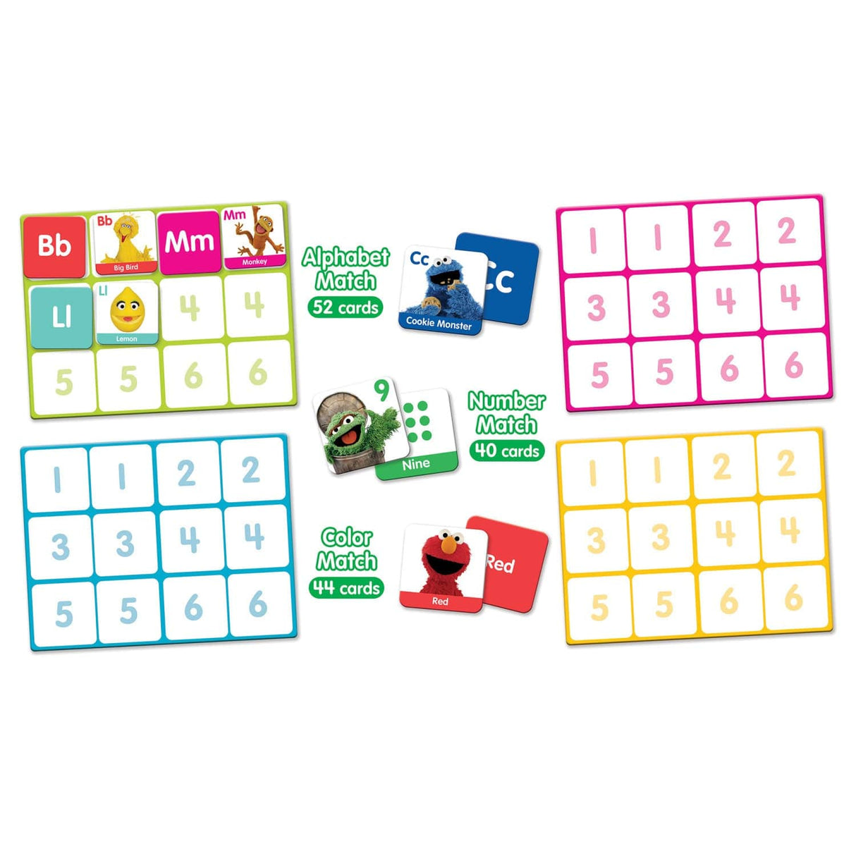 Sesame Street 3-in-1 Matching Game