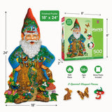Shapes - Garden Gnome 500 Piece Jigsaw Puzzle