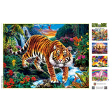 Glow in the Dark - Stalking Tiger 300 Piece EZ Grip Jigsaw Puzzle