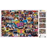 TV Time - 90's Shows 1000 Piece Jigsaw Puzzle