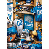 Detroit Lions - Locker Room 500 Piece Jigsaw Puzzle
