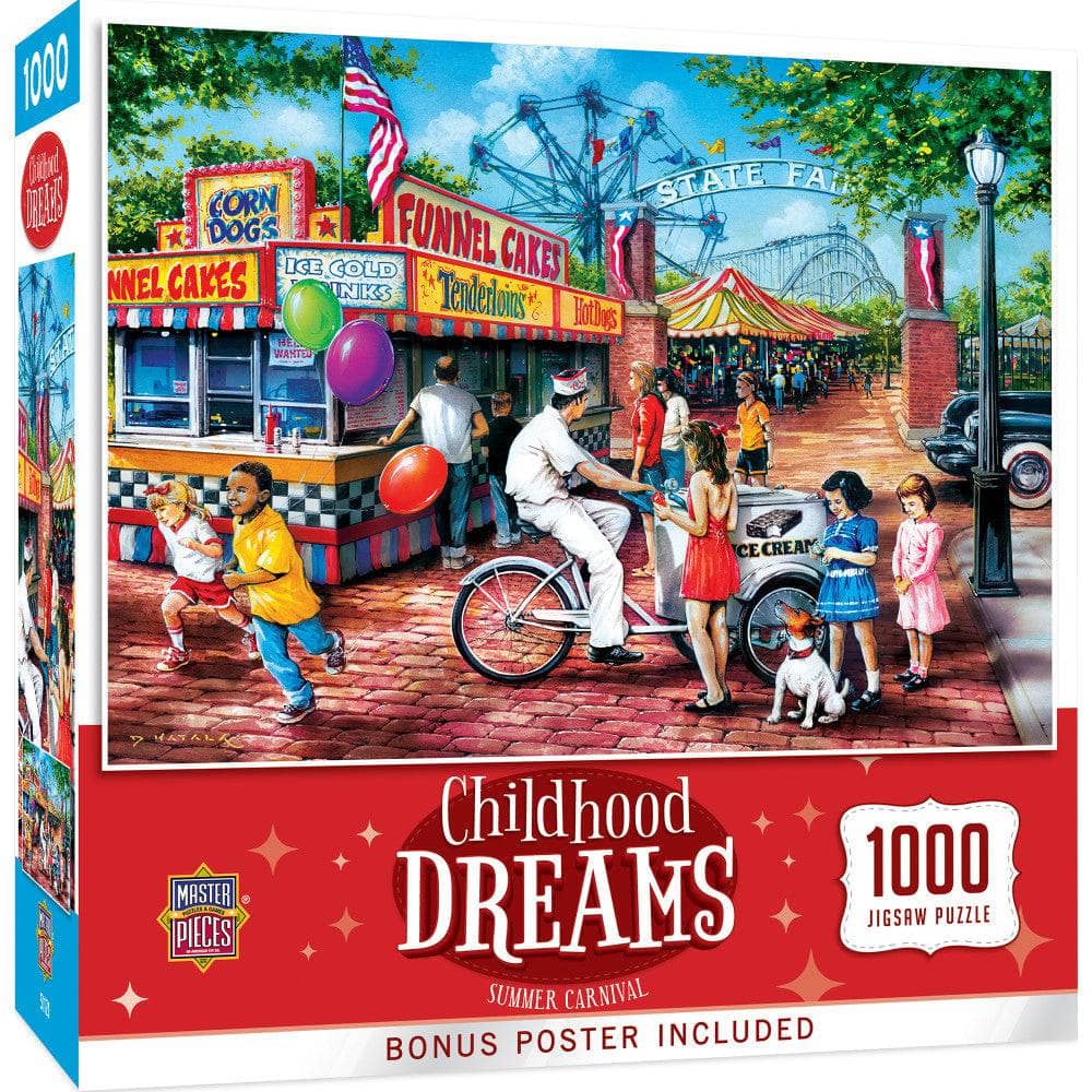 Childhood Dreams - Summer Carnival 1000 Piece Jigsaw Puzzle