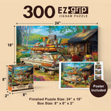 Campside - Unpacking Memories 300 Piece EZ Grip Jigsaw Puzzle
