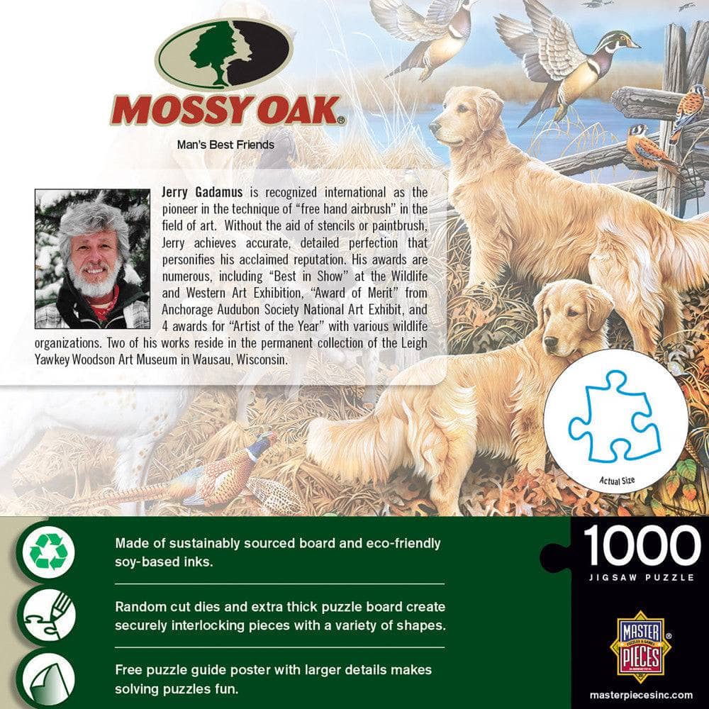Mossy Oak - Man's Best Friend 1000 Piece Jigsaw Puzzle