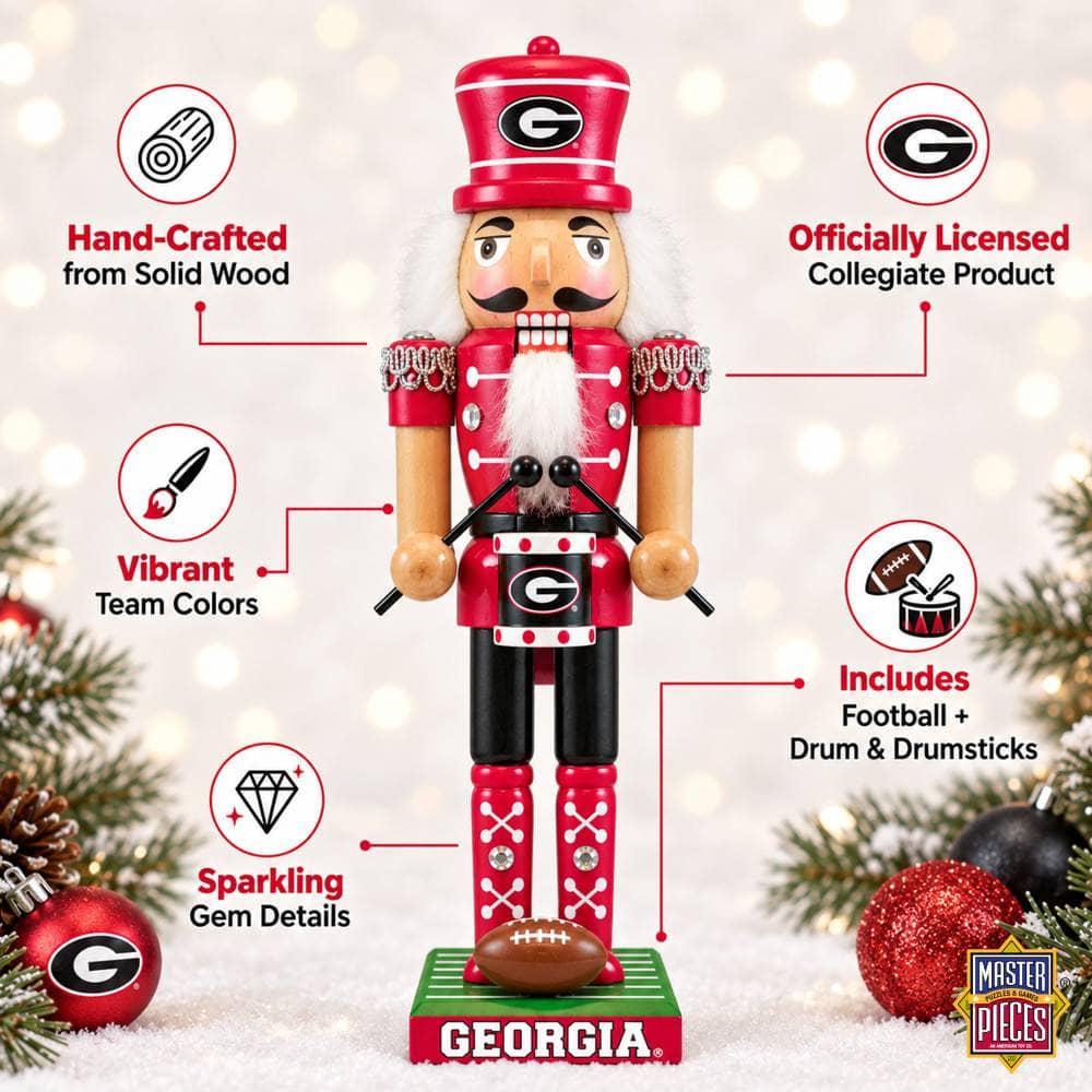 Georgia Bulldogs - Collectible Nutcracker