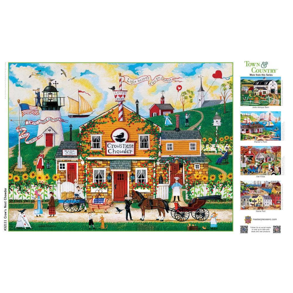 Town & Country - Crow's Nest Chowder 300 Piece EZ Grip Jigsaw Puzzle