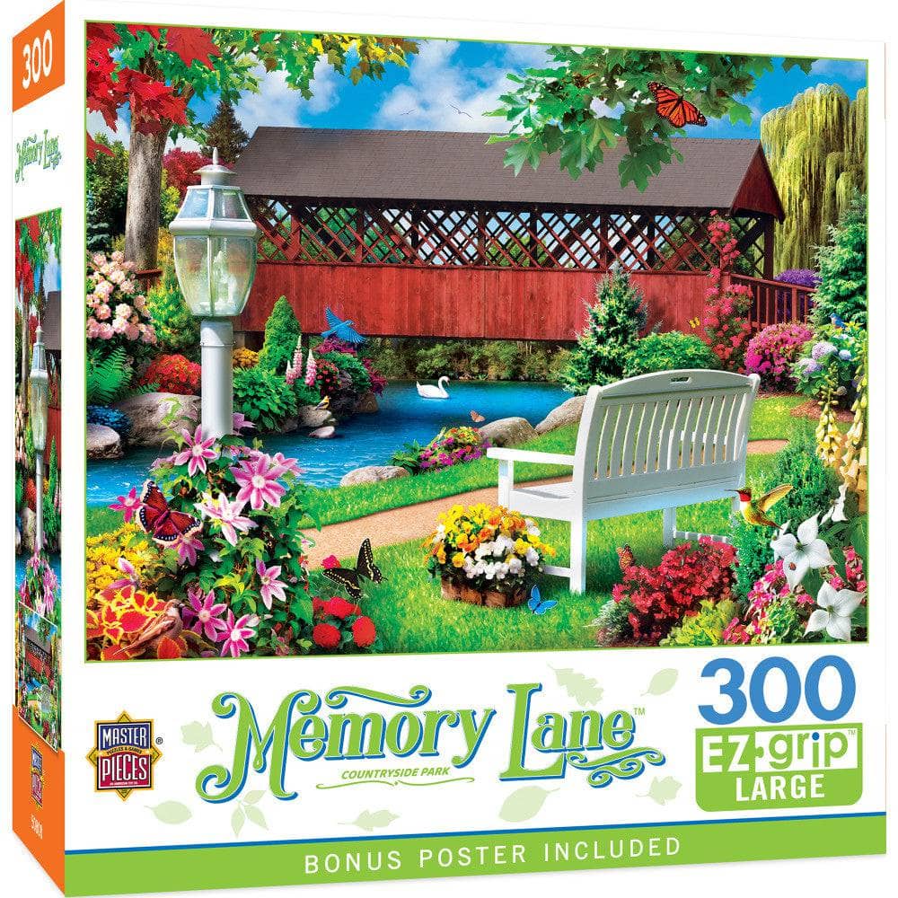 Memory Lane - Countryside Park 300 Piece EZ Grip Jigsaw Puzzle