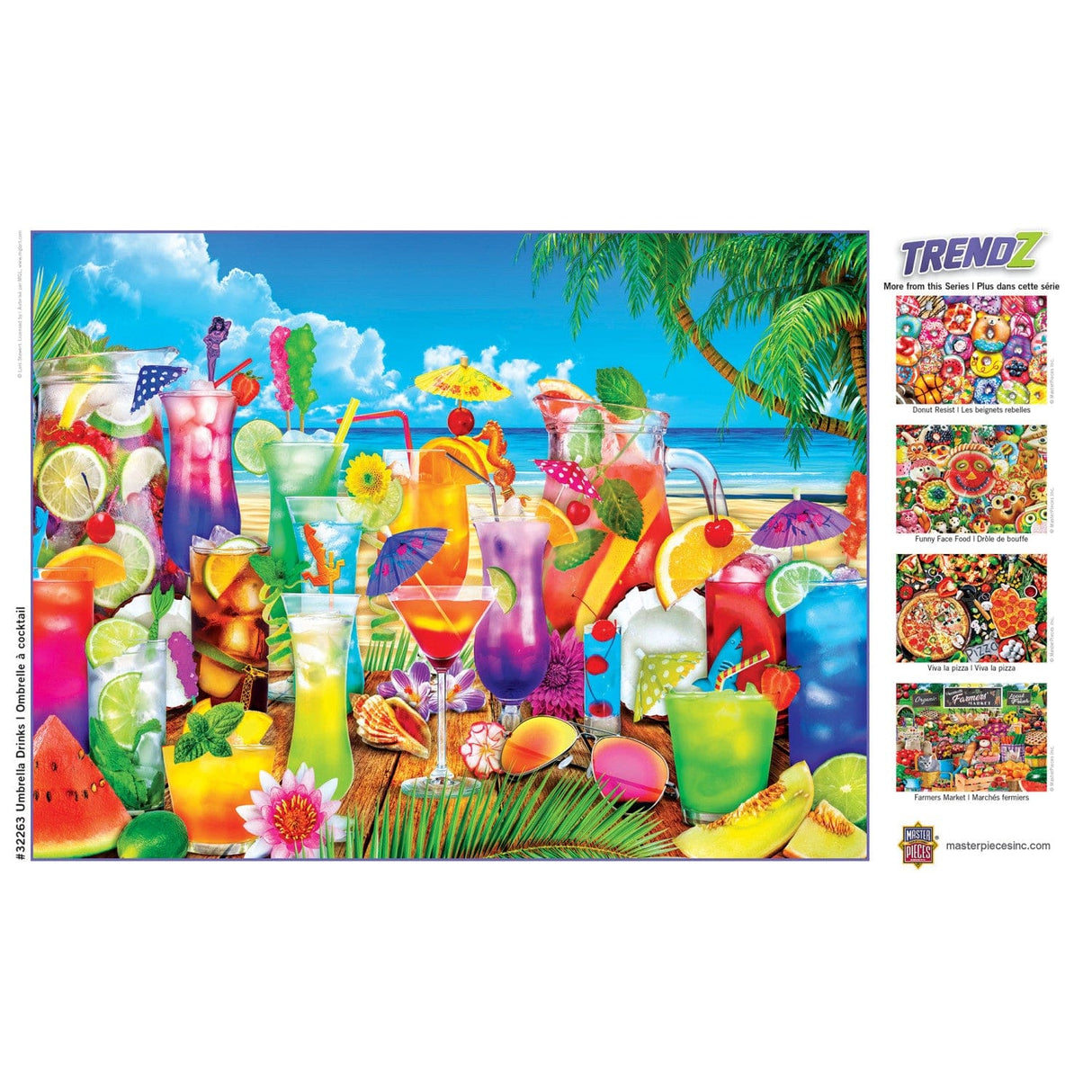 Trendz - Umbrella Drinks 300 Piece EZ Grip Jigsaw Puzzle