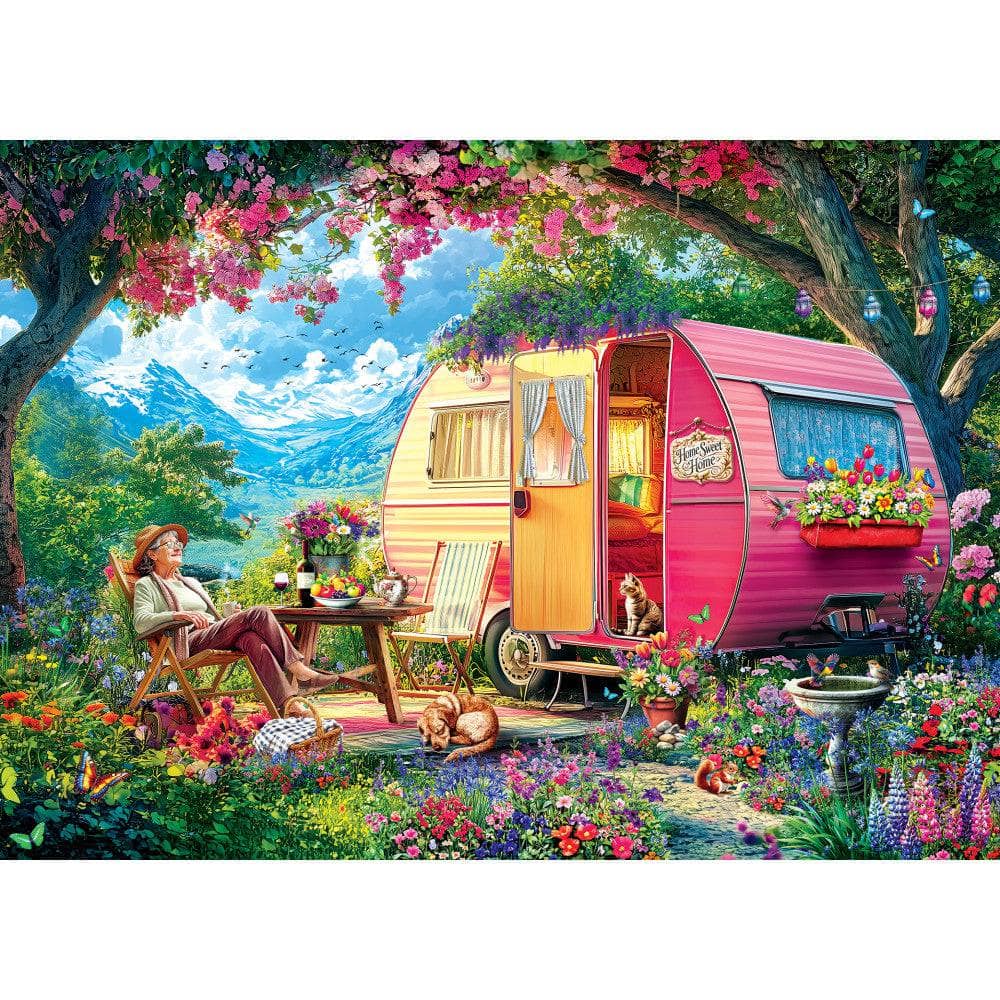 The Great Little Escape - The Bloom Buggy 1000 Piece Jigsaw Puzzle