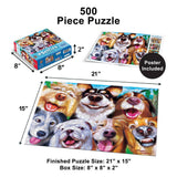 Selfies - Say Treats! 500 Piece Jigsaw Puzzle