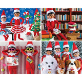 Elf on the Shelf 4-Pack 100 Piece Jigsaw Puzzles - V1