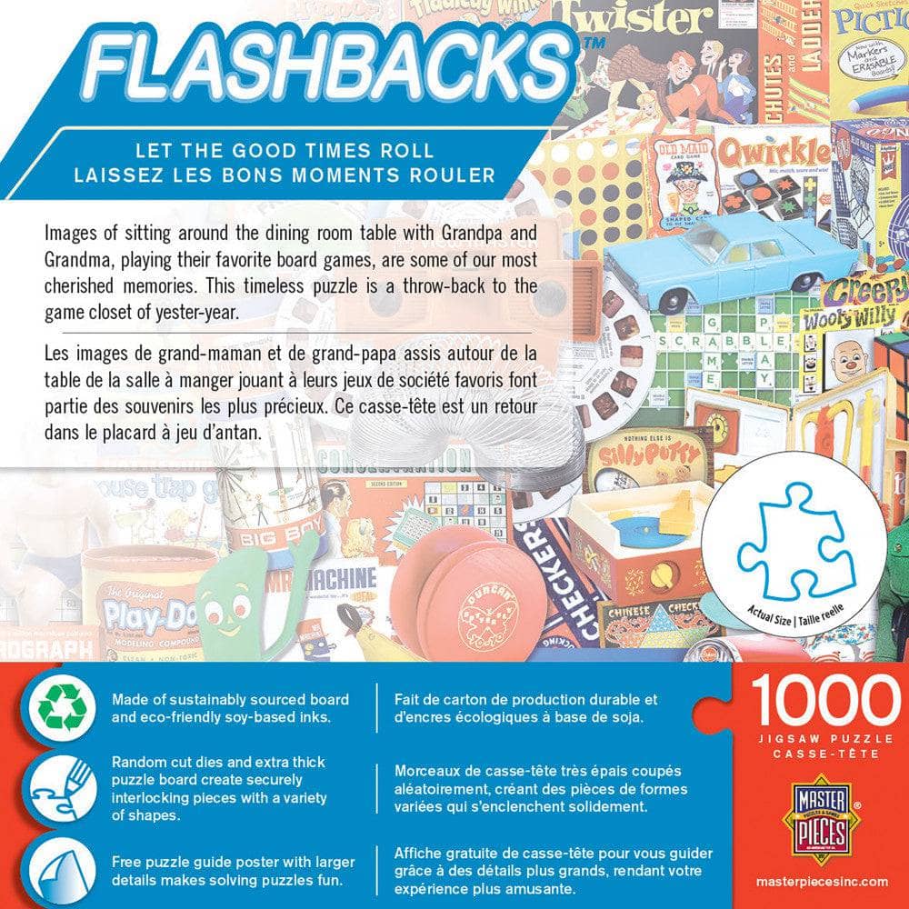 Flashbacks - Let the Good Times Roll 1000 Piece Jigsaw Puzzle