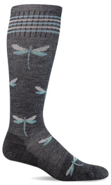 Sockwell Calcetines de compresión graduados moderados Dragonfly para mujer
