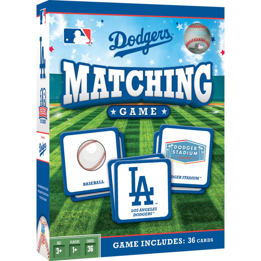 Los Angeles Dodgers Matching Game