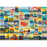 Vintage Posters - State Pride 1000 Piece Jigsaw Puzzle