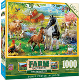 Farm & Country - Down on Maple Lane 1000 Piece Jigsaw Puzzle
