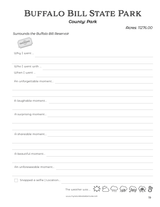 Wyoming State Parks - Adventure Planning Journal