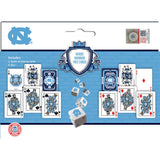 UNC Tar Heels - 2-Pack Playing Cards & Dice Set