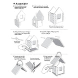 Birdhouse Wood Craft & Paint Kit