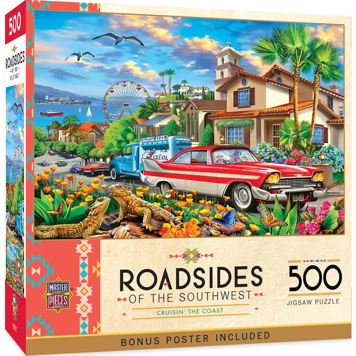 Roadsides of the Southwest - Cruisin' the Coast 500 Piece Jigsaw Puzzle