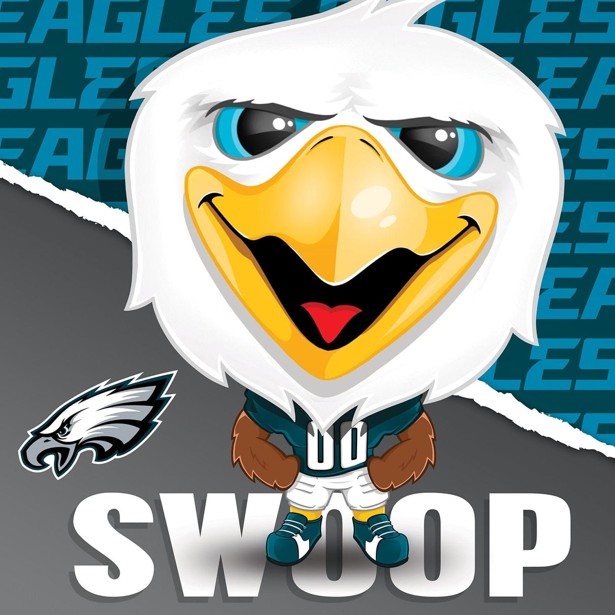 Philadelphia Eagles - NFL Mascot 100 Piece Jigsaw Puzzle