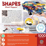 Shapes - Road Trippin 1000 Piece Shaped Jigsaw Puzzle