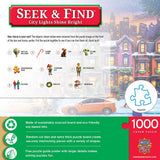 Seek & Find - City Lights Shine Bright 1000 Piece Jigsaw Puzzle