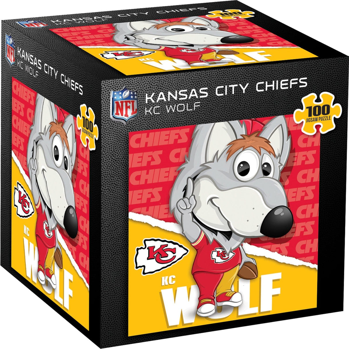 Kansas City Chiefs - NFL Mascot 100 Piece Jigsaw Puzzle
