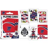 Ole Miss Rebels Playing Cards - 54 Card Deck