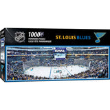 St. Louis Blues - 1000 Piece Panoramic Jigsaw Puzzle