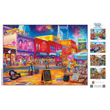 Travel Diary - Honky-Tonk Harmony 500 Piece Jigsaw Puzzle