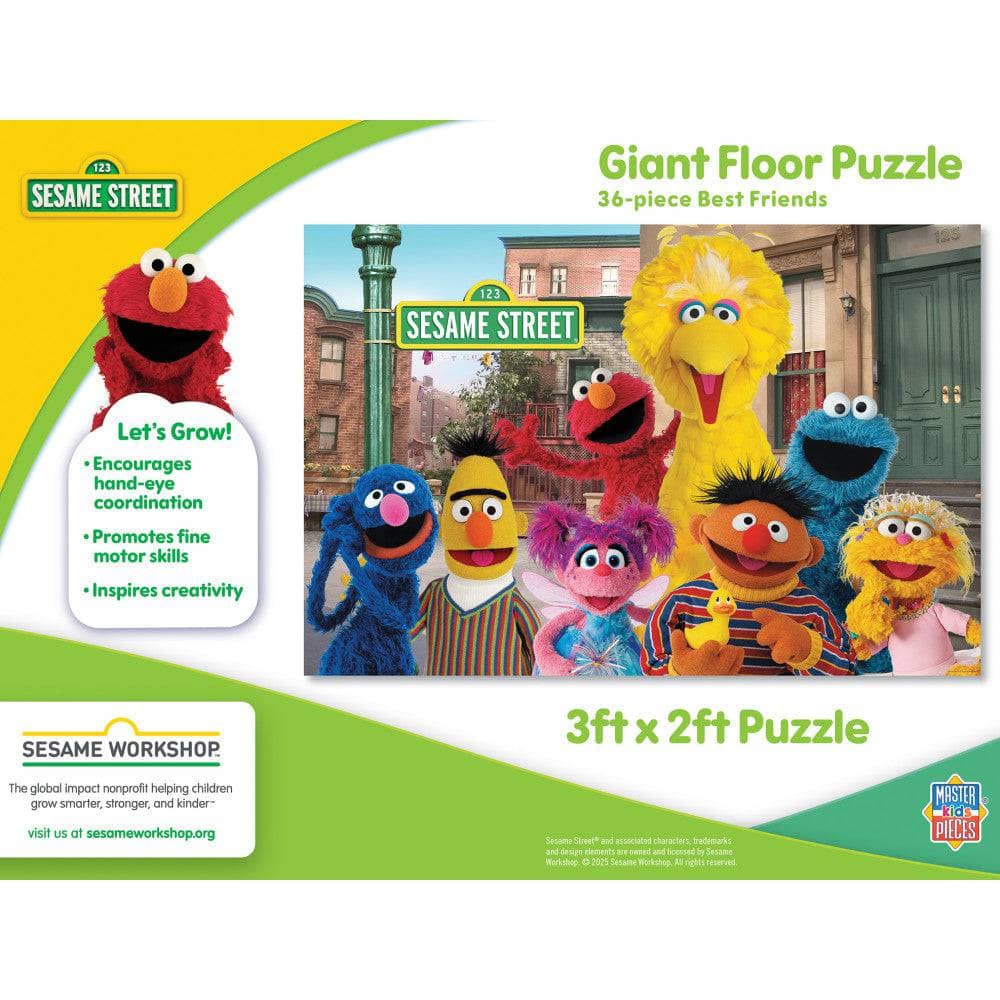 Sesame Street - Best Friends 36 Piece Floor Jigsaw Puzzle
