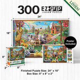 Green Acres - Afternoon Siesta 300 Piece EZ Grip Jigsaw Puzzle