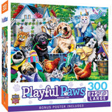Playful Paws - Washing Time 300 Piece EZ Grip Jigsaw Puzzle