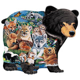 Forest Friends - 100 Piece Shaped Jigsaw Puzzle