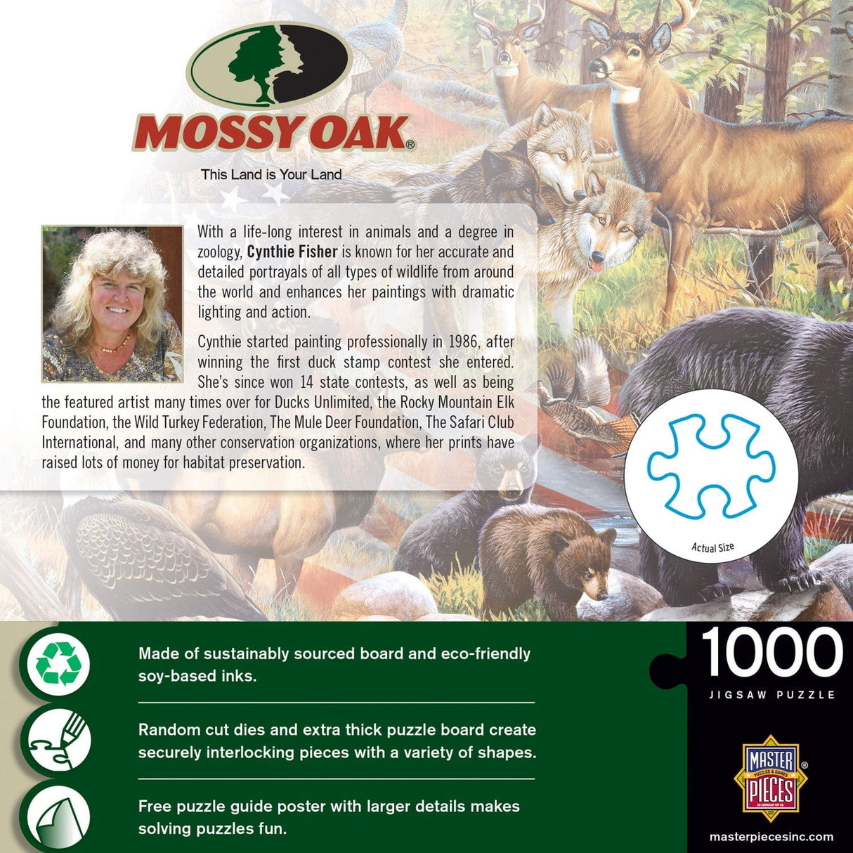 Mossy Oak - This Land is Your Land 1000 Piece Jigsaw Puzzle