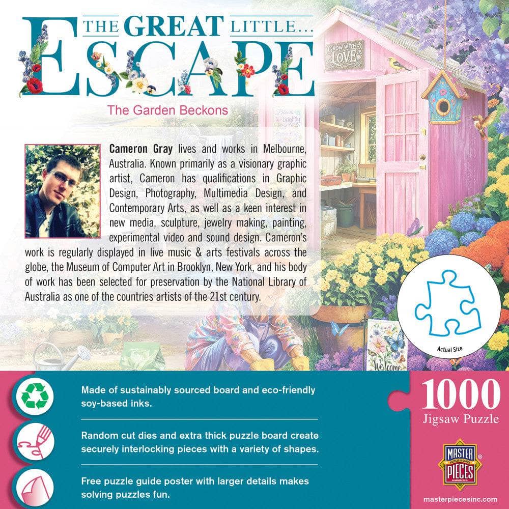 The Great Little Escape - The Garden Beckons 1000 Piece Jigsaw Puzzle