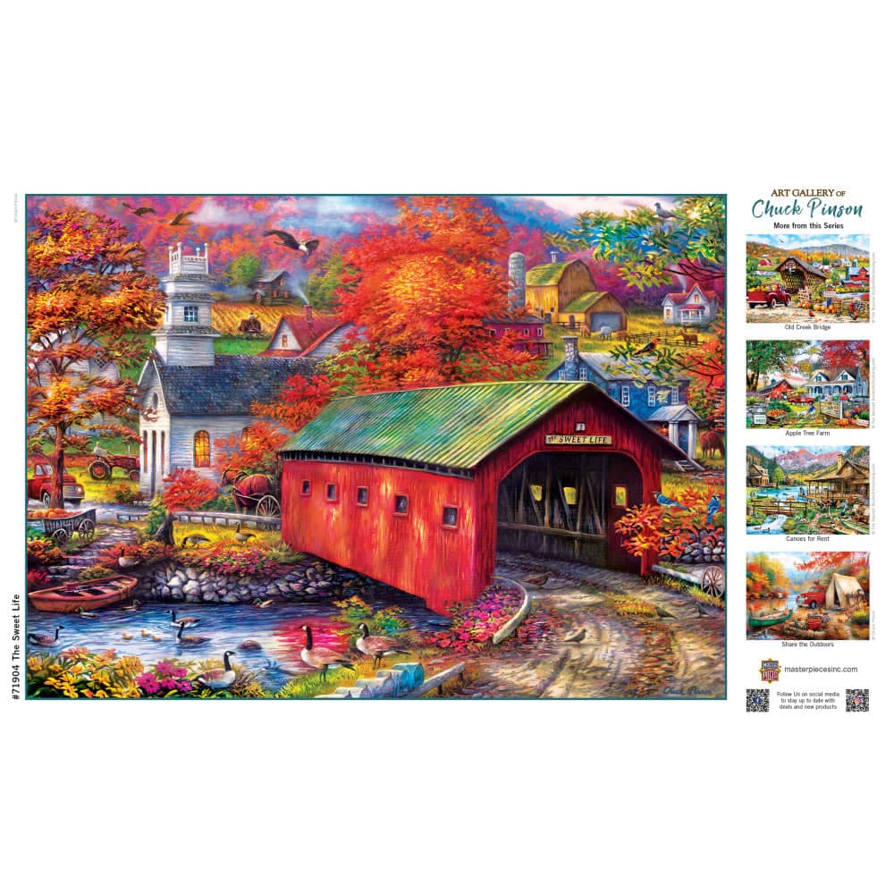 Art Gallery - The Sweet Life 1000 Piece Jigsaw Puzzle