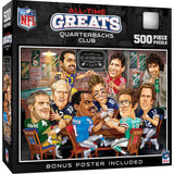 NFL All-Time Greats - Quarterbacks Club 500 Piece Jigsaw Puzzle