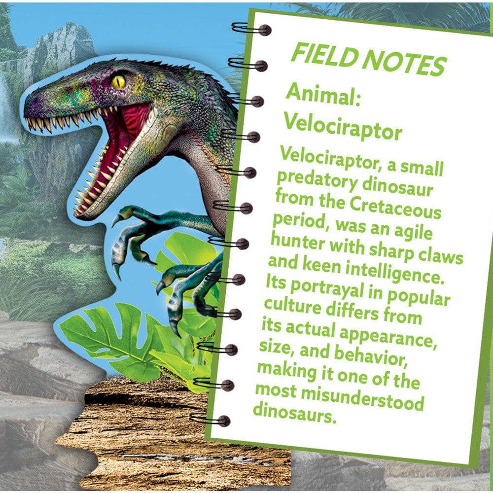 Raptor 100 Piece Shaped Jigsaw Puzzle