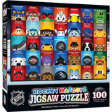 NHL Mascots 100 Piece Jigsaw Puzzle