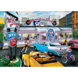 Drive-Ins, Diners & Dives - Rock & Rolla Diner 500 Piece Jigsaw Puzzle