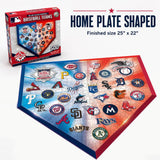MLB - Home Plate 500 Piece Shaped Jigsaw Puzzle