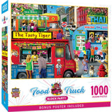 Food Truck Roundup - Block Party 1000 Piece Jigsaw Puzzle