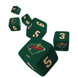 Minnesota Wild Dice Set - 19mm