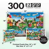Wild & Whimsical - Rover Rides 300 Piece EZ Grip Jigsaw Puzzle