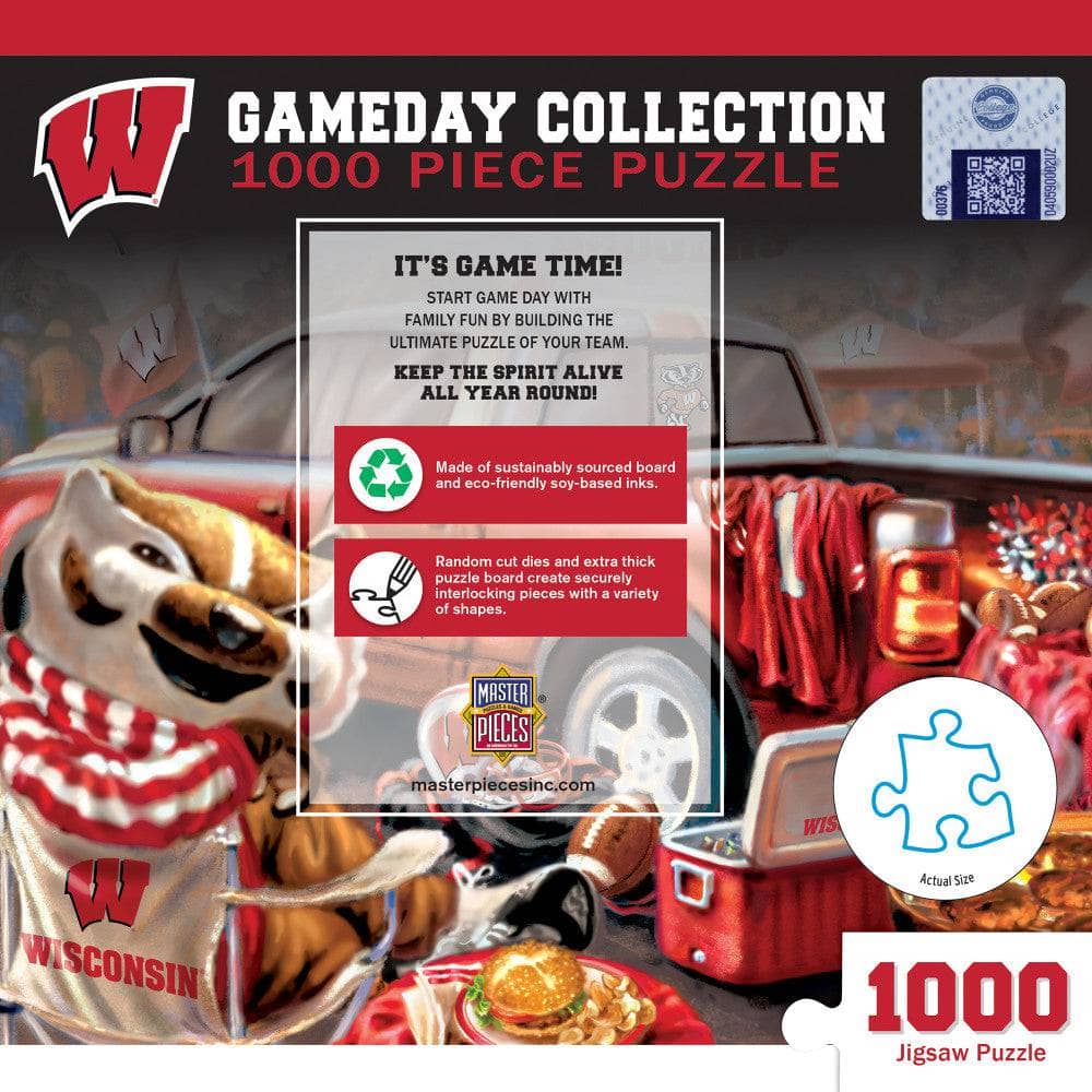 Wisconsin Badgers - Gameday 1000 Piece Jigsaw Puzzle