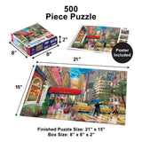 Travel Diary - Fifth Avenue, NYC 500 Piece Jigsaw Puzzle