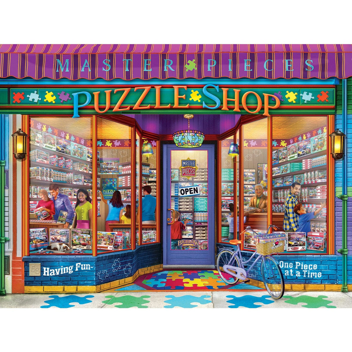 Shopkeepers - Puzzle Emporium 750 Piece Jigsaw Puzzle