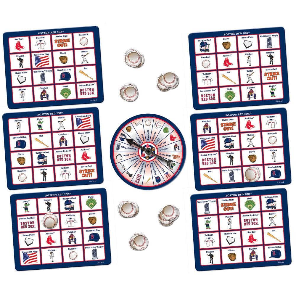 Boston Red Sox MLB Bingo Game